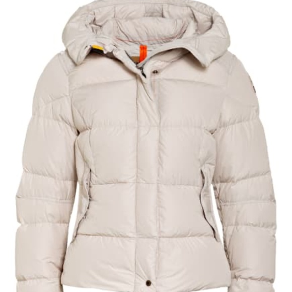 Bambi Parajumpers PJS Puffer Cream Jacket Small and Waisted - Picture 1 of 5